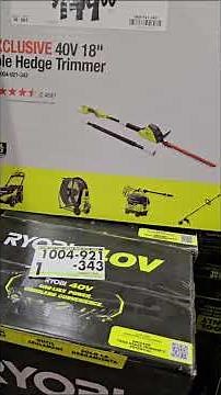 Is Ryobi actually better than gas? 🔋 #Ryobi #HomeDepot