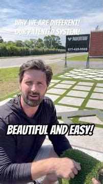 Install made easy! #turf #pavers #turfkit