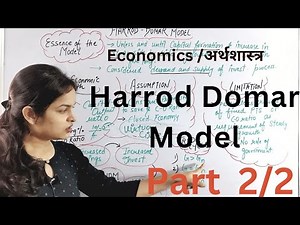 Harrod Domar Model Of Economic Growth Part 2/2 || By Komal Mam || EKOM Academy