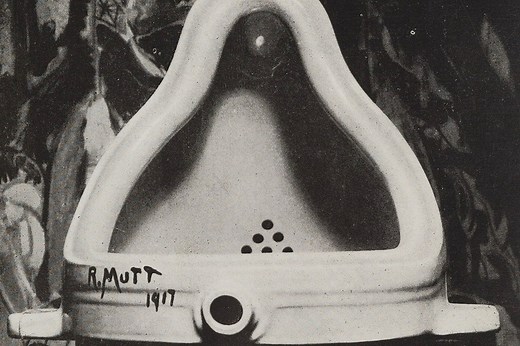 "Fountain" by Marcel Duchamp - Duchamp's Controversial Urinal Art