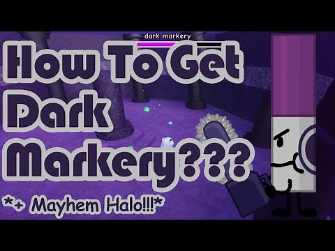 How To Get Dark Markery + Mayhem Halo in Find The Markers Roblox 2024