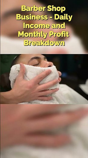 Barber Shop Business Daily Income and Monthly Profit Breakdown Part 1