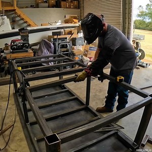 Building My DREAM Welding Table | The Kelley's country life