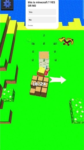 this is minecraft? YES OR NO #minecraft #minecraftost #minecraftlovers #minecraftfans #minecrafter