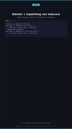 Creat imagenes IMPRESIONANTES desde terminal