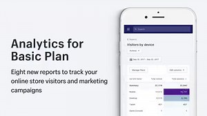 14 reactions | Better understand and grow your business. Analytics are now available to all Basic Plans.  | Shopify | Facebook