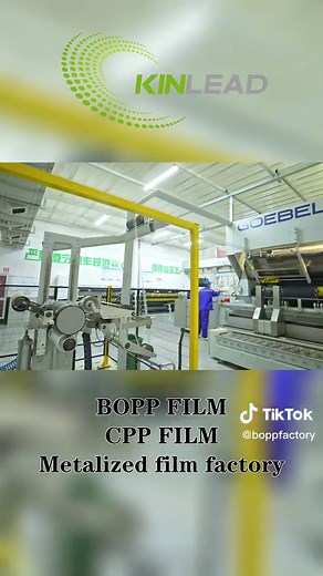 Metalized BOPP Film Factory in China