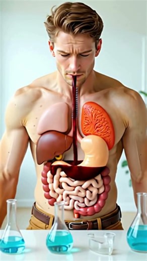 Anatomy of Digestion Process | Human Health Science #digestiveprocess #humanbodysystem