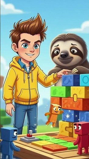 Block Creatures vs Sloth Logic WHO’S SMARTER