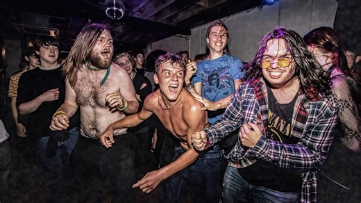 "The collective mood is influenced by the combination of loud, fast music, synchronized with bright flashing lights, and frequent intoxication." What the science behind mosh pits can tell us about human behaviour