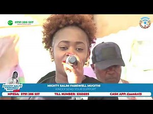SARAFINA SALIM (Mighty Salim Sister) PERFOMANCE DURING MIGHTY SALIM FAREWELL MUGITHI | AFlicker TV
