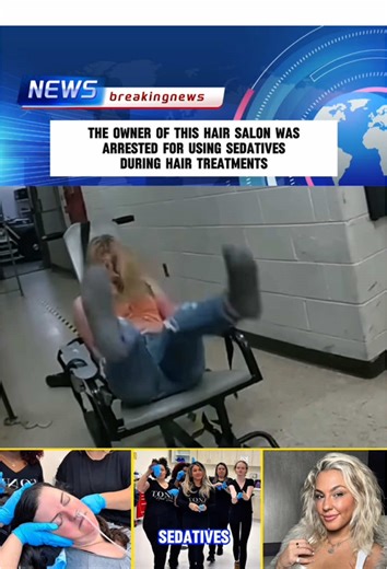 The owner of this hair salon was arrested for administering sedatives during hair treatments. #tonehairsalon #sedateddematting #tangledhair #fyp #medicalmalpractice