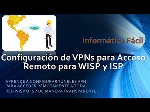VPN Configuration for Remote Access for WISP and ISP