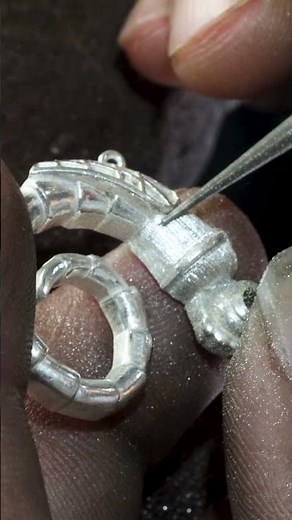 Wie diese Peridot & Saphir Halskette entsteht 💎 925 Silber & Vergoldung Prozess