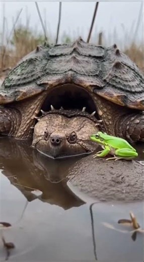 The Snapping Turtle's Awkward Lunch Moment and The Agile Frog