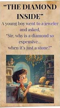 You Are a Diamond 💎– Inspirational Story That Will Change Your Life💫 #shorts #englishlearning