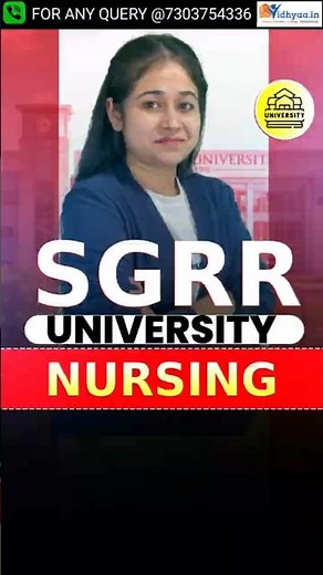 SGRR Nursing Review 2026 🔥 B.Sc Nursing Fees, Placements & Reality!