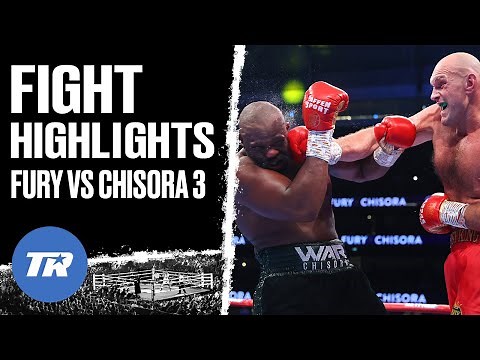 Tyson Fury Ko's Chisora in Rd 10, Ends Trilogy in Front of 60,000 people | FIGHT HIGHLIGHTS