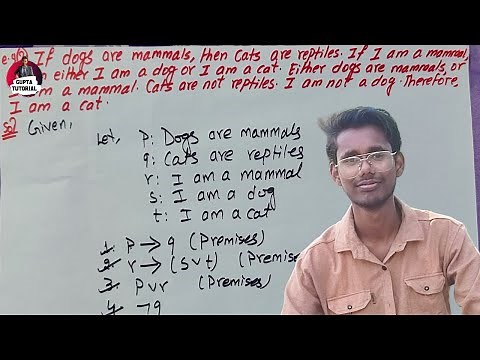 Rules of inference with Example-2 || Discrete Structures || #fullexplanation #importantquestions