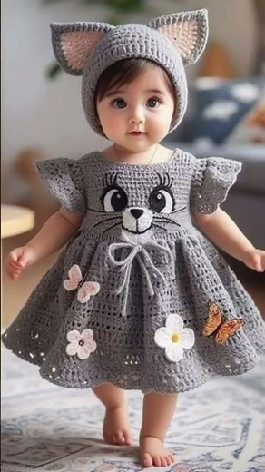 crochet baby dresses #crochetdresses #crochet