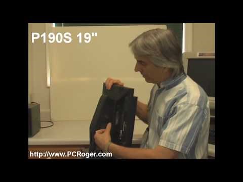 Dell P190S With Optional Sound Bar