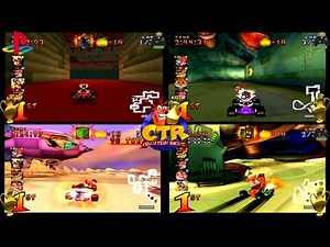 Crash Team Racing PS1 Part 4: Citadel City EVIL TEAM Arcade Challenges [Dec 30 2025]