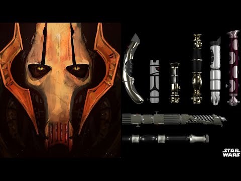 EVERY SINGLE Lightsaber In General Grievous's Collection Explained