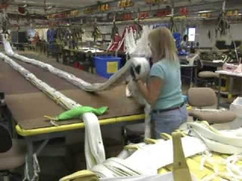 NASA Parachute Packing for Ares 1-X Flight Test