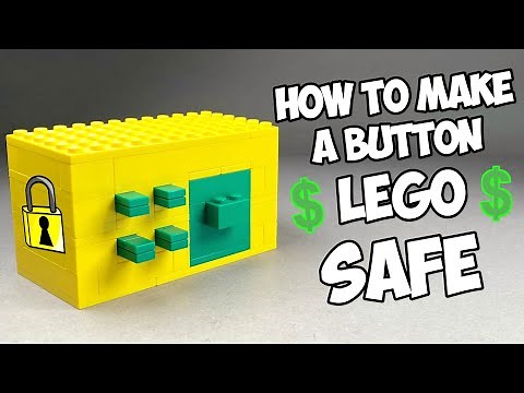 How to make a Lego Button Safe / Lego Tutorial