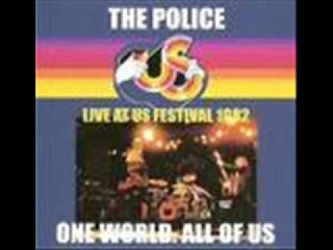 the police live - shadows in the rain / i burn for you (san bernardino 3-9-82 usa)