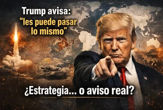 Trump vuelve a amenazar. Venezuela hoy… ¿mañana quién? ¿Estrategia, miedo o puro poder? No es información oficial. Es lo que está circulando y lo que muchos se preguntan. 👇 Opina tú. #actualidad #politica #geopolitica #opinion #parati