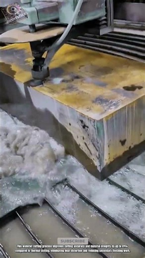 Best Innovation Machine: How to Waterjet Cutting Thick Steel with Clean Precision