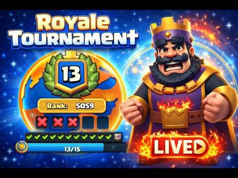 LIVE 🔴 Ultimate champion push silently 🏆 #ClashRoyale #supercell #shorts #viral