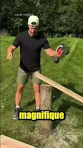 L’arbre transformé en table