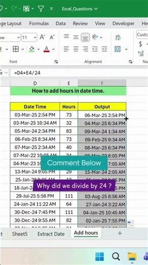 Add Hours to Date & Time in Seconds