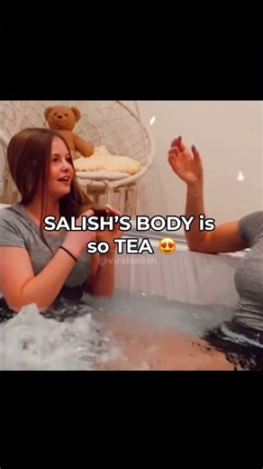 SALISH’S BODY is so TEA 😍 #shorts