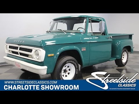 1970 Dodge D100 for sale | 6781 CHA