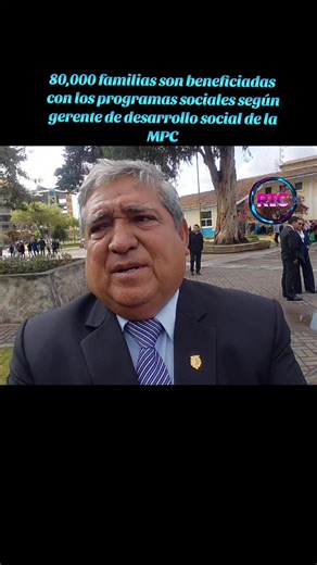 80,000 familias son beneficiad4s con los programas s0ciales según gerente de desarrollo social de la MPC #Cajamarca #Noticiosa