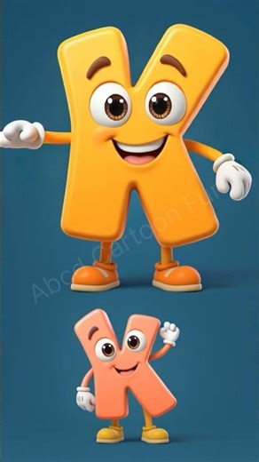 Cute ABC Cartoon for Kids Shorts 🐶👇👋