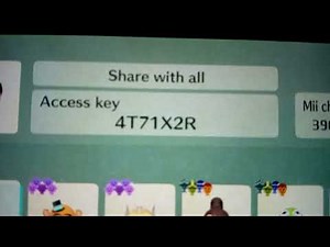 My Miitopia access key.