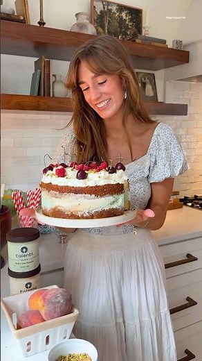 Come with me to make a Gelato Cake with Southern Butter Pound Cake!! #laborday #icecreamcake #gelato