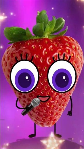 Cute Strawberry #animation #funny #reels #song #strawberry