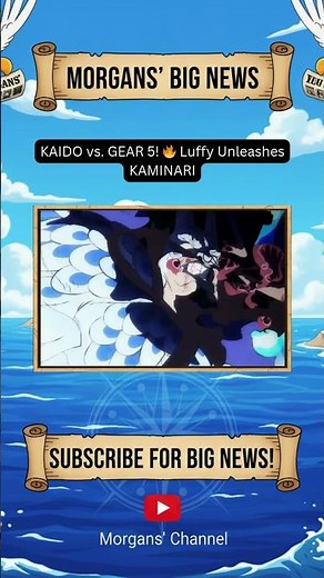 KAIDO vs. GEAR 5! 🔥 Luffy Unleashes KAMINARI, Grabs Thunder, and DOMINATES!