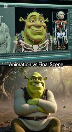 How Shrek Was Made 🎬 #12421121218