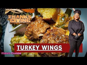 How To Make OVEN - BAKED TURKEY WINGS - NO Cream of Soup NO Packaged Gravy #thanksgivingturkey