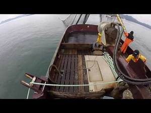 Commercial purse seine salmon fishing