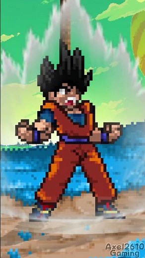 All of Goku's Transformations in #supersmashflash2 #shorts #ssf2