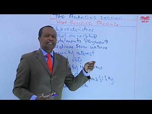 Hire Purchase Finance
