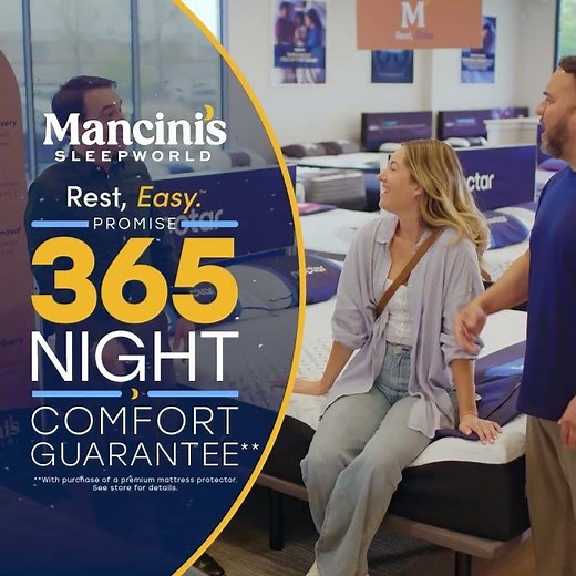 Sleep better knowing you’ve got a full year to be sure. 🙌