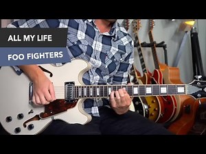 All My Life - Foo Fighters - Electric Guitar Lesson Tutorial